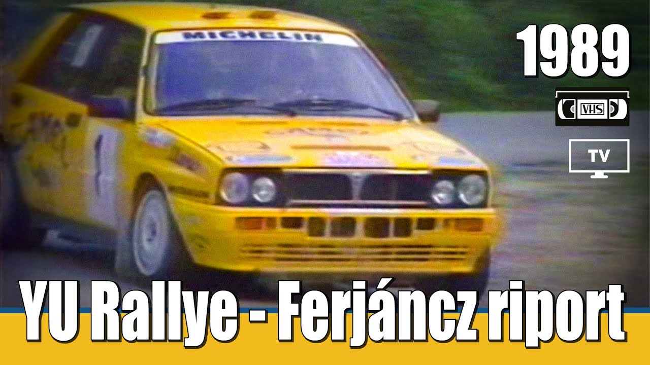 22. YU Rally 1989. Ferjáncz Attila - dr. Tandari János  -   RallyeShop.hu