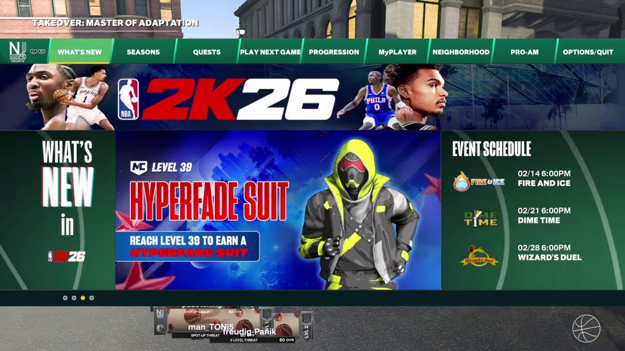 NBA2k26  ’we live’