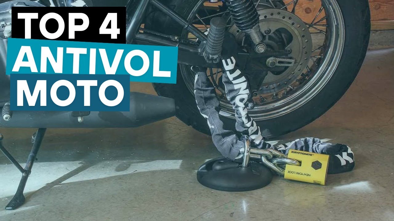 TOP 4: Meilleur Antivol Moto 2025