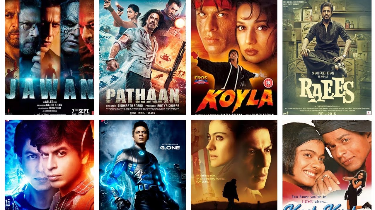 Shahrukh Khan All movie list (1992-2023)