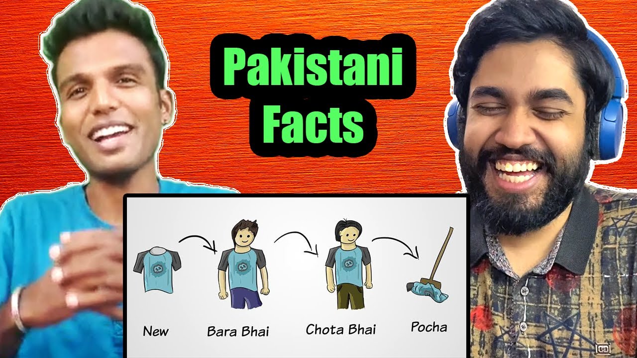 Indians react to Funniest Facts of Pakistan | Badla Brother