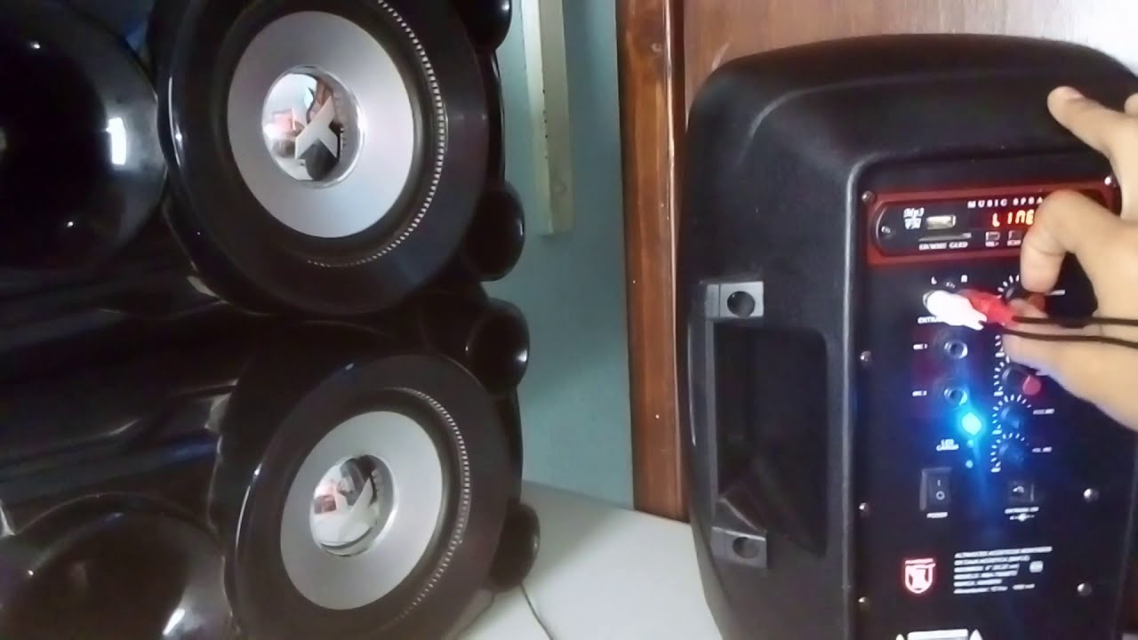 Como sacarle una salida de audio[bocina de 8
