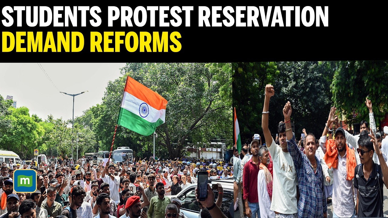 Delhi Students Protest At Jantar Mantar, Demand Reforms In Reservation System