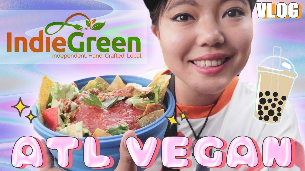 🥑🥗 Atlanta Vlog - What I Ate at Vegan Festival!