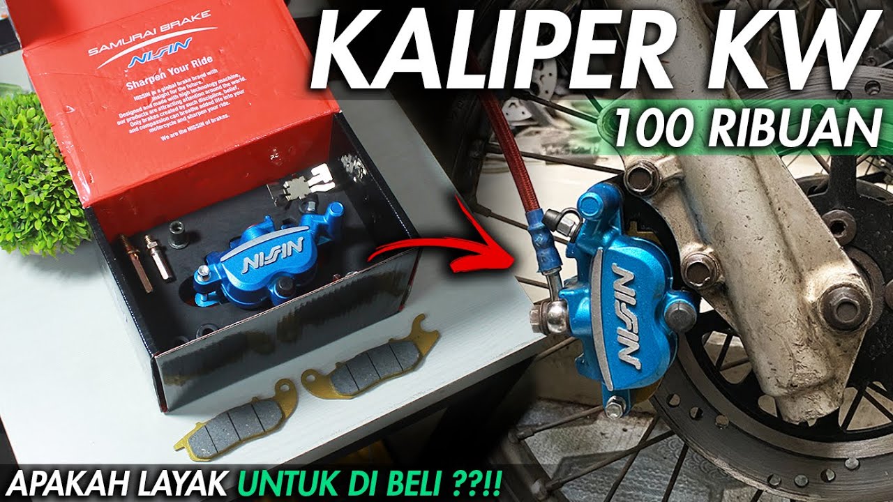 REVIEW KALIPER NISSIN SAMURAI KW CUMAN 100 RIBUAN !!! | BAGAIMANA KUALITASNYA ?? APAKAH PAKEM ??
