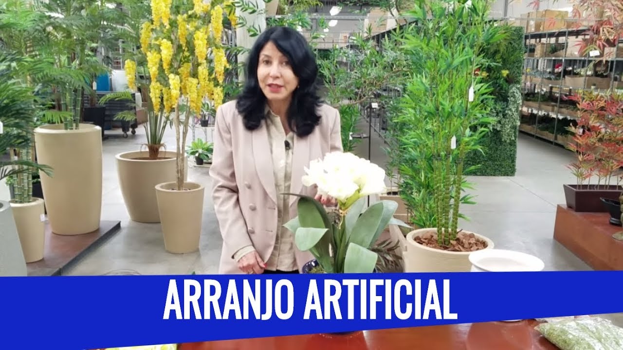 Como Fazer um Lindo Arranjo com Amarilis Artificial