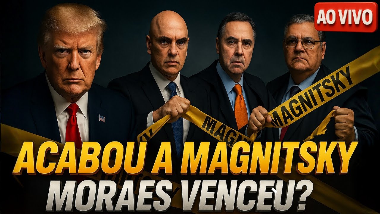 🔥ACABOU: TRUMP TIRA MORAES E ESPOSA DA MAGNITSKY!