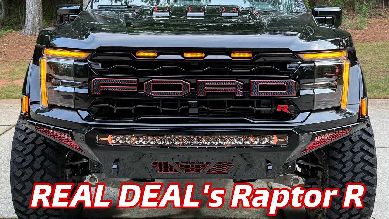 REAL DEAL&rsquo;s 2025 Akins Ford RAPTOR R Redline INDO on 38s