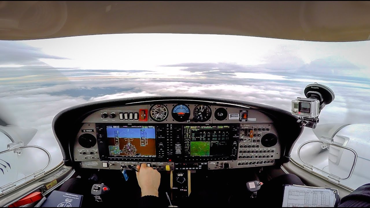DA42 IFR - Coventry To Gloucester | IR Flight Training Vlog | PlaneOldBen