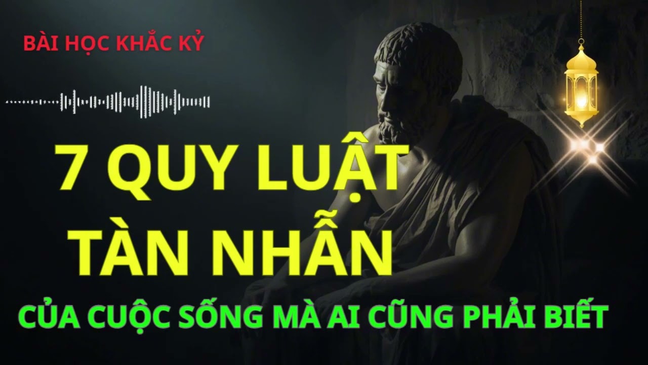 7 Quy Luật Tàn Nhẫn Của Cuộc Sống Mà Ai Cũng Phải Biết