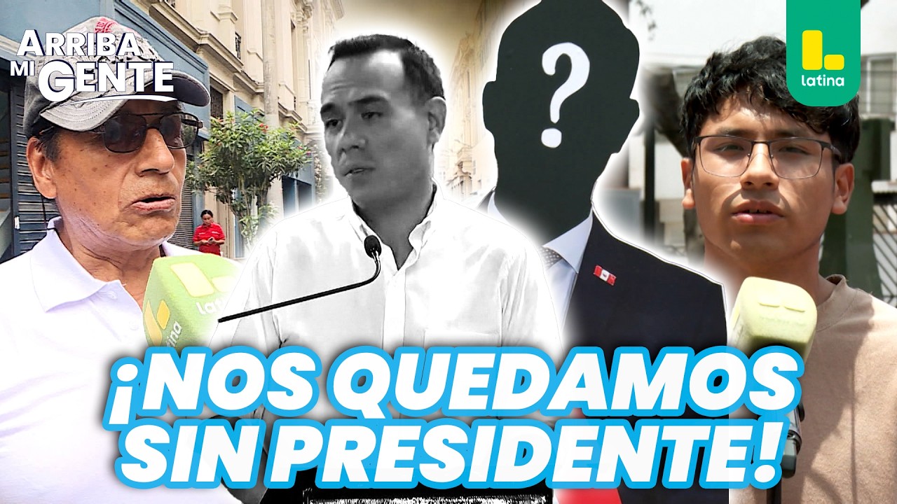 ¿El pueblo quería su salida? Perú se queda sin presidente por más de 24 horas | Arriba Mi Gente