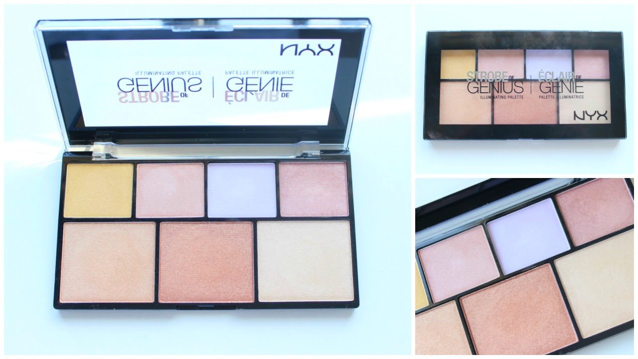 NYX Strobe of Genius Illuminating Palette Review!