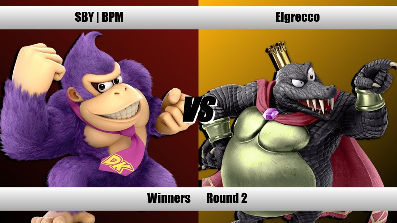 SBY Weekly #281 - BPM (Donkey Kong) vs. Elgrecco (King K. Rool) - Ultimate WR2