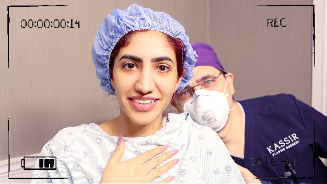 فلوق عملية تجميل انفي بامريكا 🏥  💉