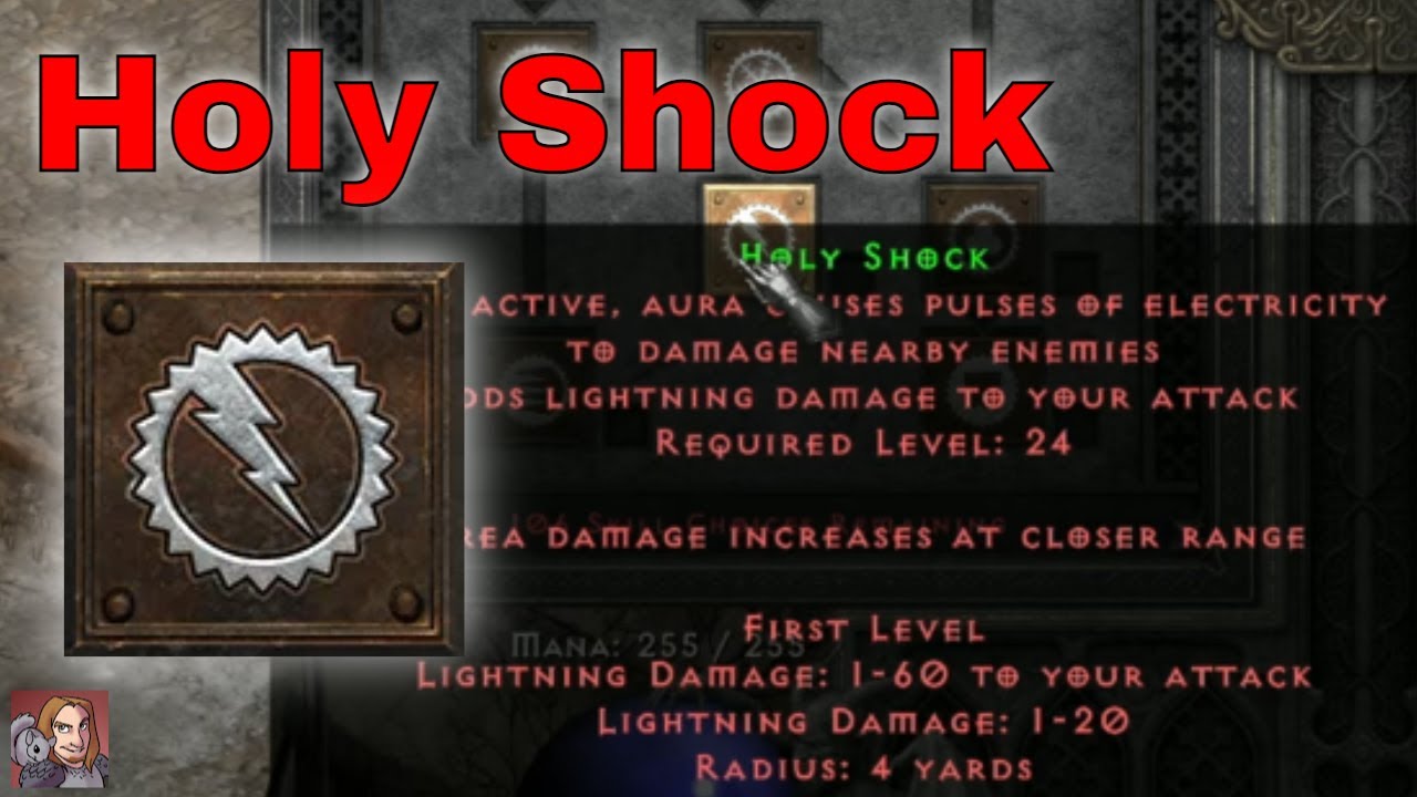 D2R Skills & Abilities - Holy Shock, Offensive Auras (Paladin)