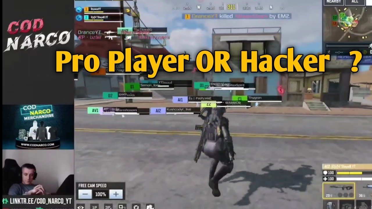 CoD Narco Spectating Full Game Play Of This Pro Player OR Hacker? | CODM |