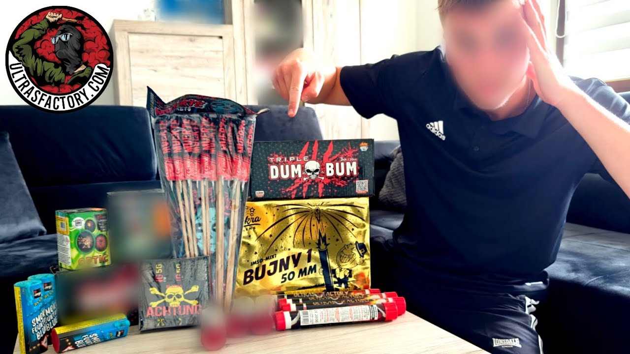 HIER im Jahr FEUERWERK bestellen!?😳🤔 | Ultrasfactory UNBOXING | 80€  