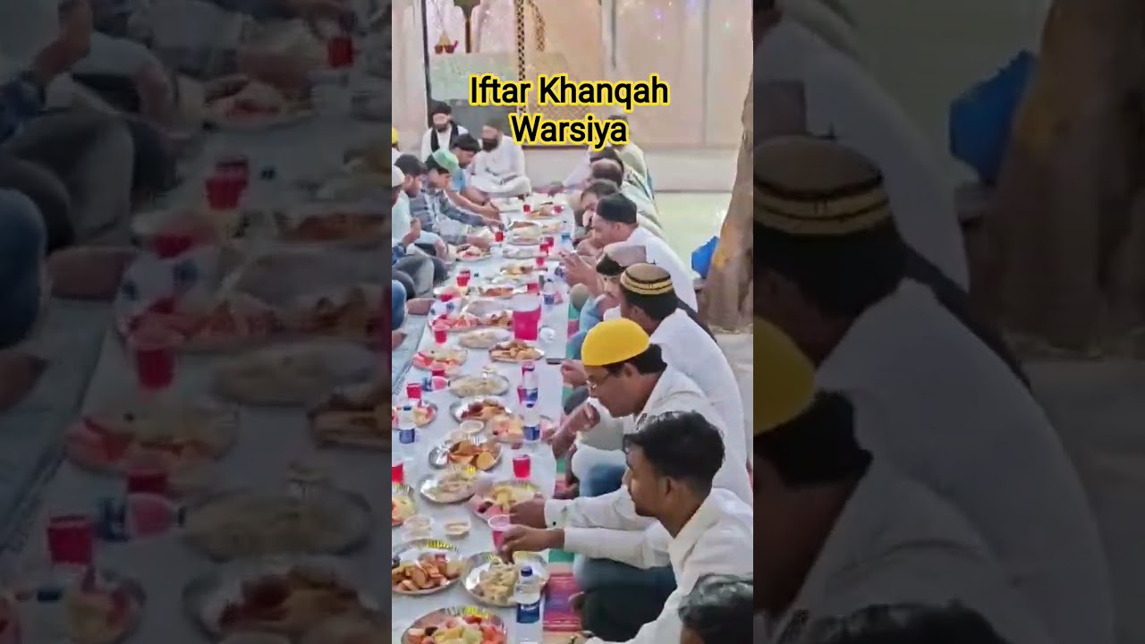 Urs Bedam Shah Warsi R.A. || Iftar Khanqah Warsiya