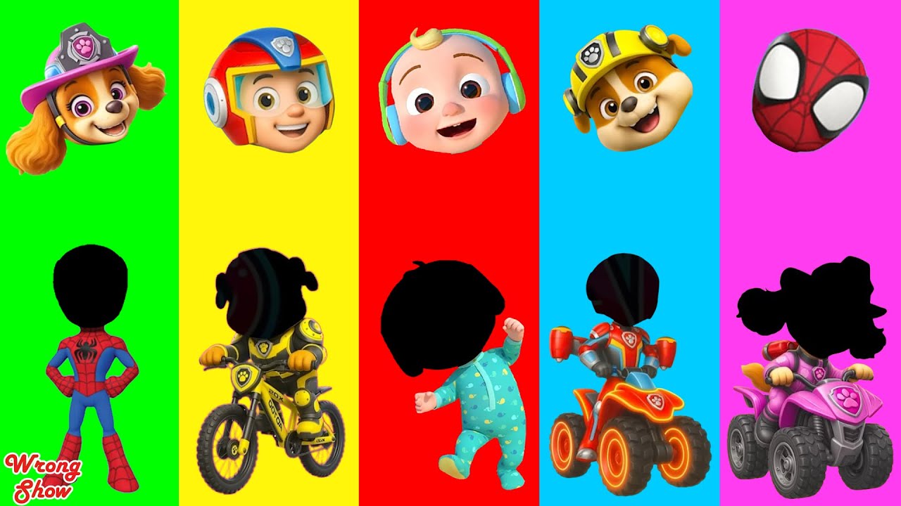 Wrong eyes 👀 Paw Patrol Family Friendly Full Episodes - DAME TU COSITA Funny Puzzle Wrong Heads #9