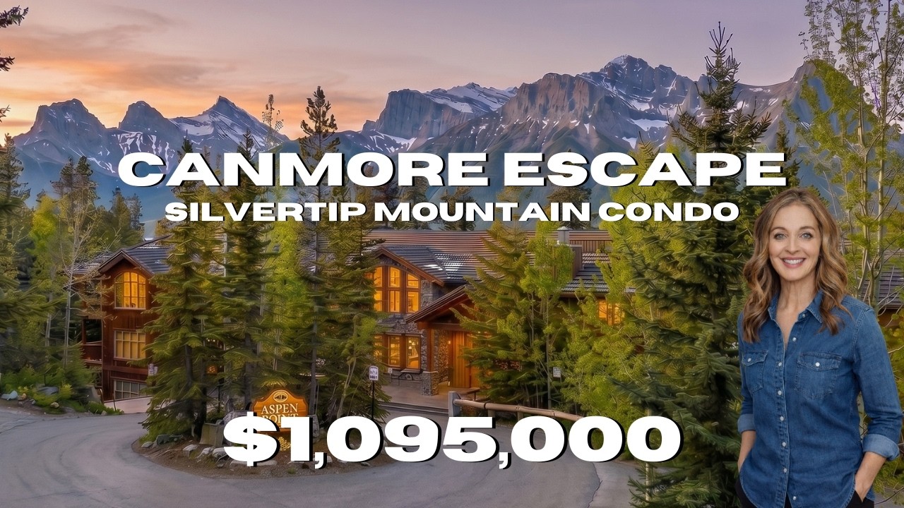 Canmore Condo Tour | Silvertip Mountain Escape with Views, Infrared Sauna & 2 Balconies!