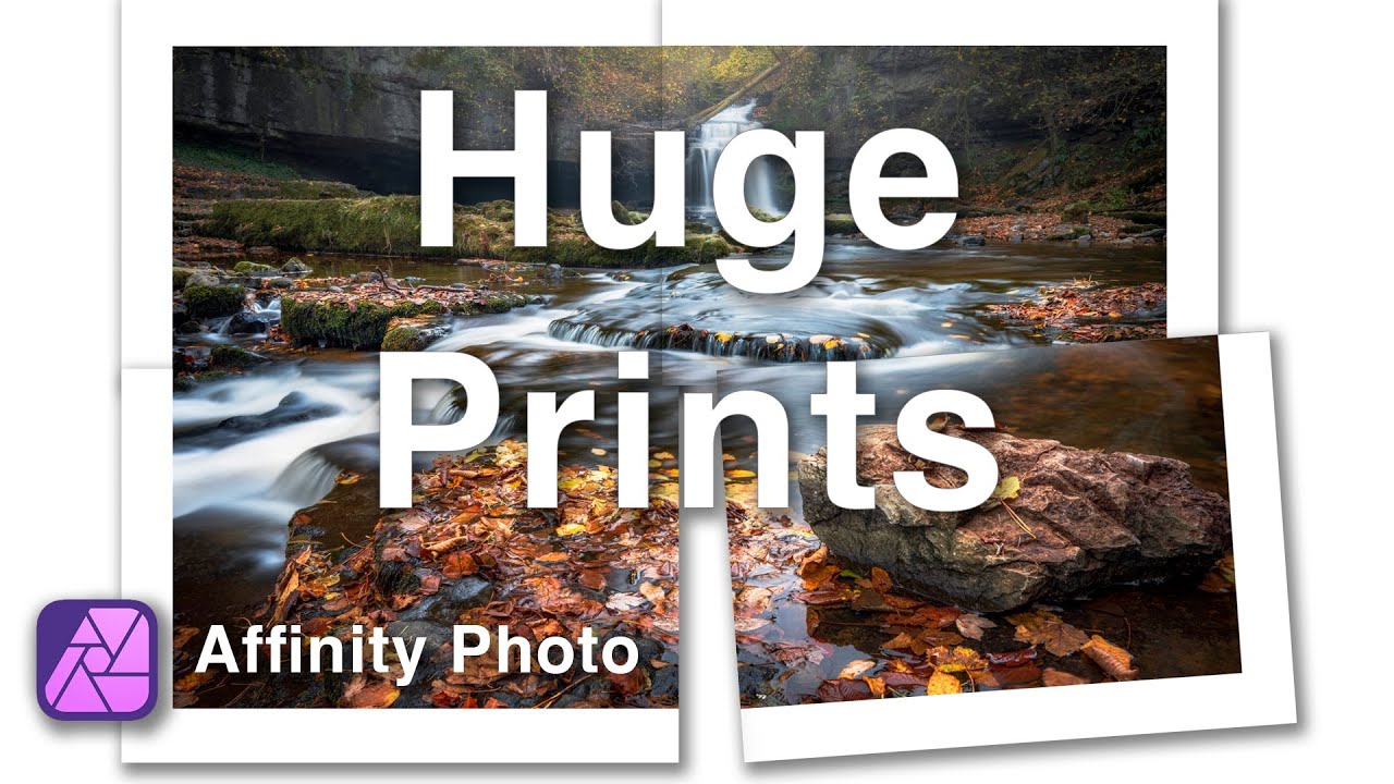 Print Huge Images: Affinity Photo Multi-Page Printing