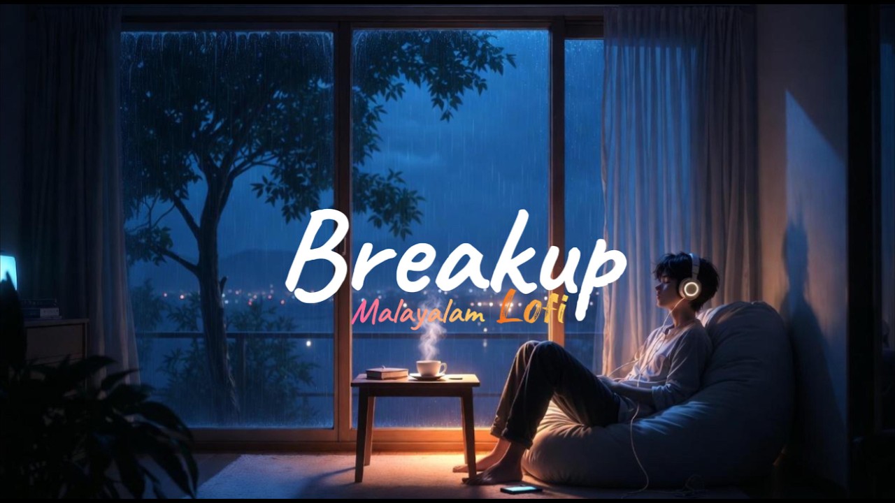 Breakup Malayalam Lofi | Mauna Ragam | #breakupfeels  #rainylofi