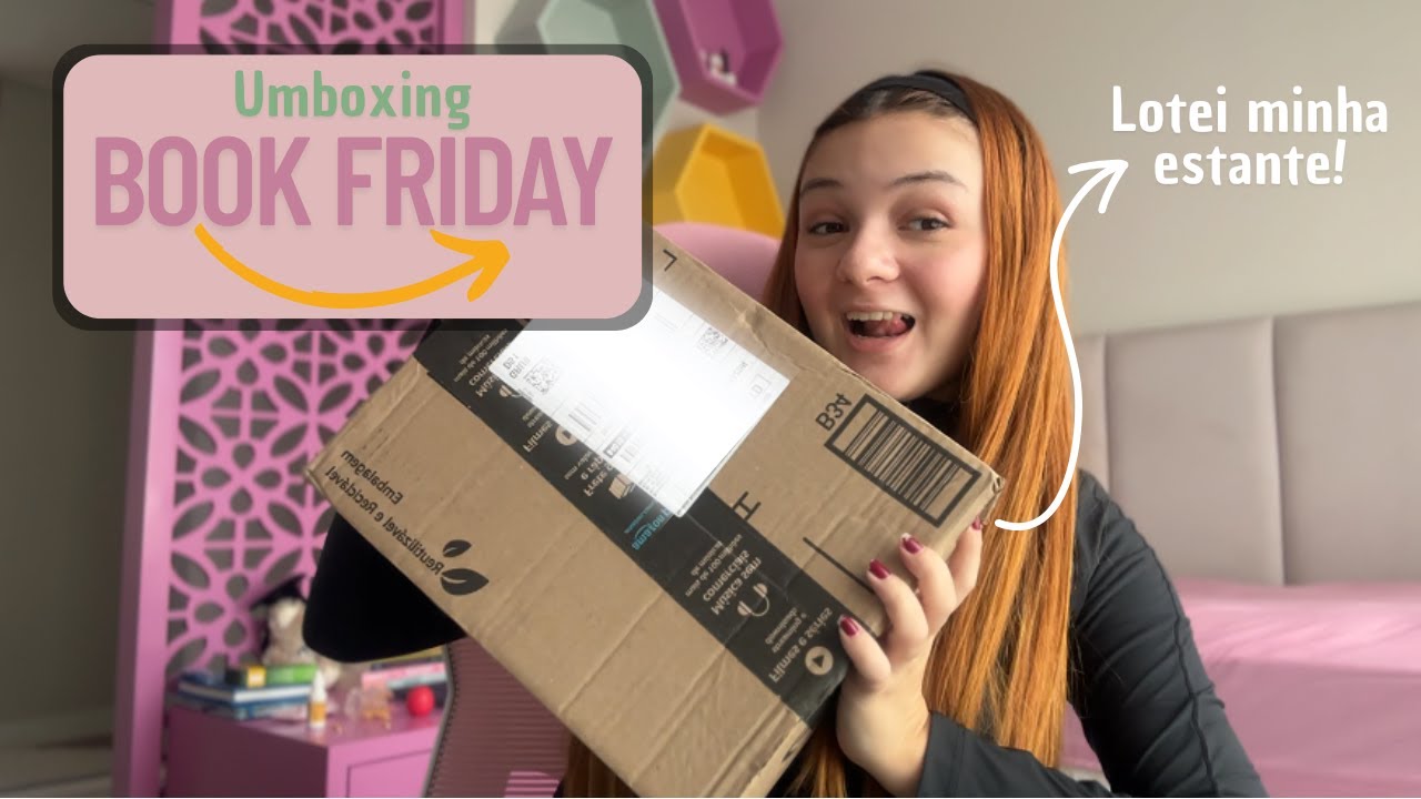UNBOXING: livros que comprei na BOOK FRIDAY desse ano!