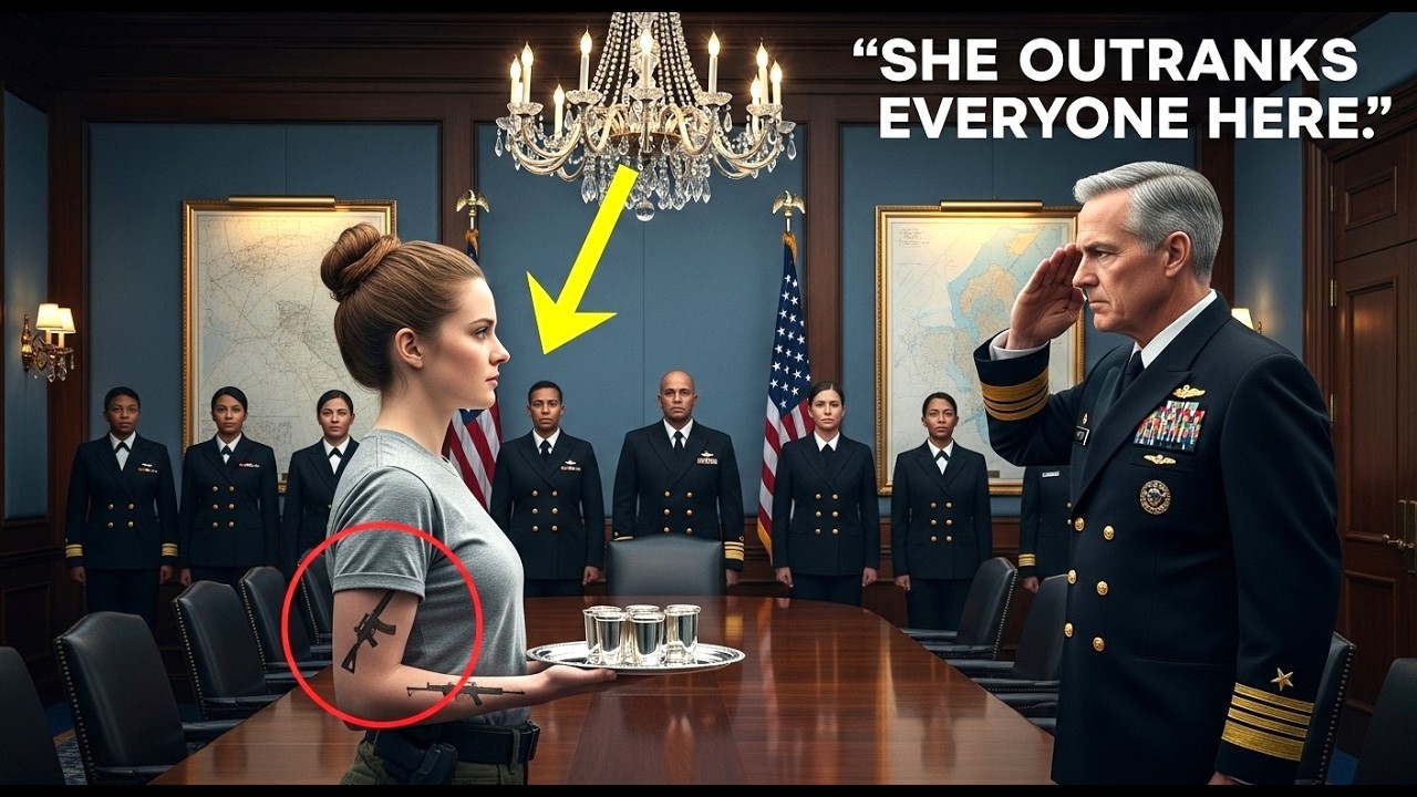 EL ALMIRANTE SEAL SE RÍO DE SU RANGO — PERO LUEGO VIO QUE SU TATUAJE LO SUPERABA