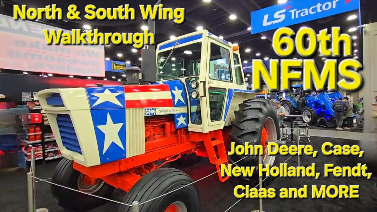 South & North Wing National Farm Machinery Show 🚜 Million Dollar Combines & Tractors😮 DAY 1 NFMS