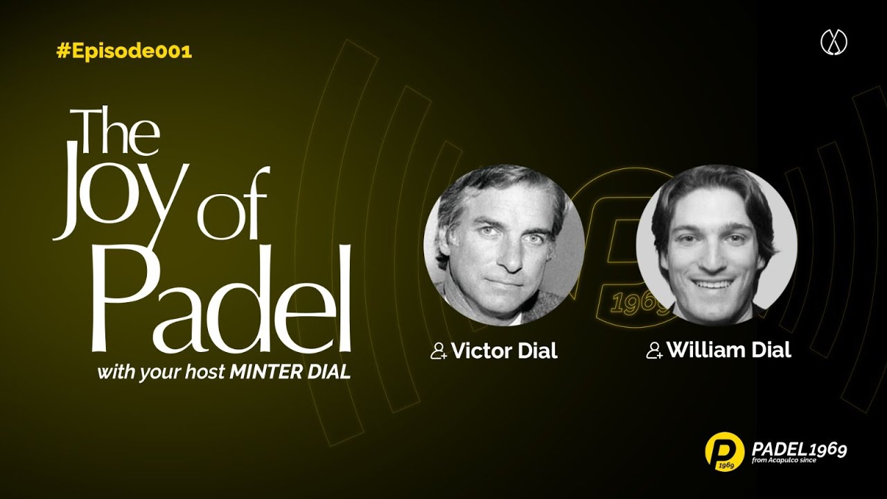 The beginnings of padel tennis. An original origin story with Victor and William Dial (JOP1)