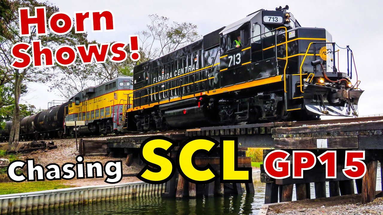 New Florida Central SCL Paint GP15 Chase w/ US Sugar 311 + Horn Shows!