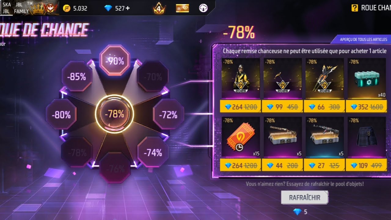 فري فاير حرق عجلة الحظ تخفيض يصل الى 90% تألق و كن النجم الساطع ! 😱🔥