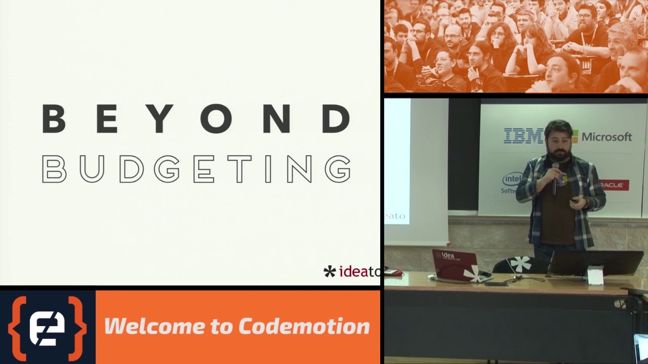 Continuous budgeting - Francesco Fullone - Codemotion Rome 2016
