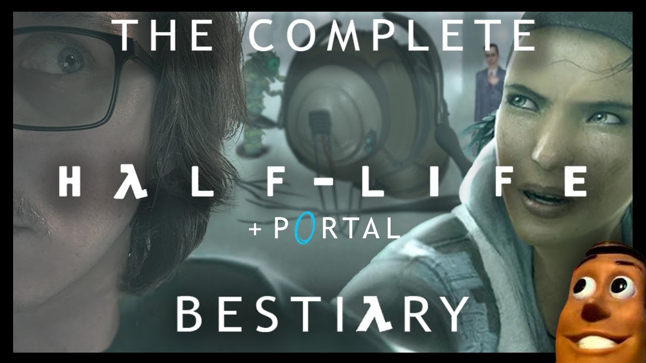 EVERY Alien in Half-Life / Portal Explained | The Complete Half-Life Bestiary - Half-Life Lore