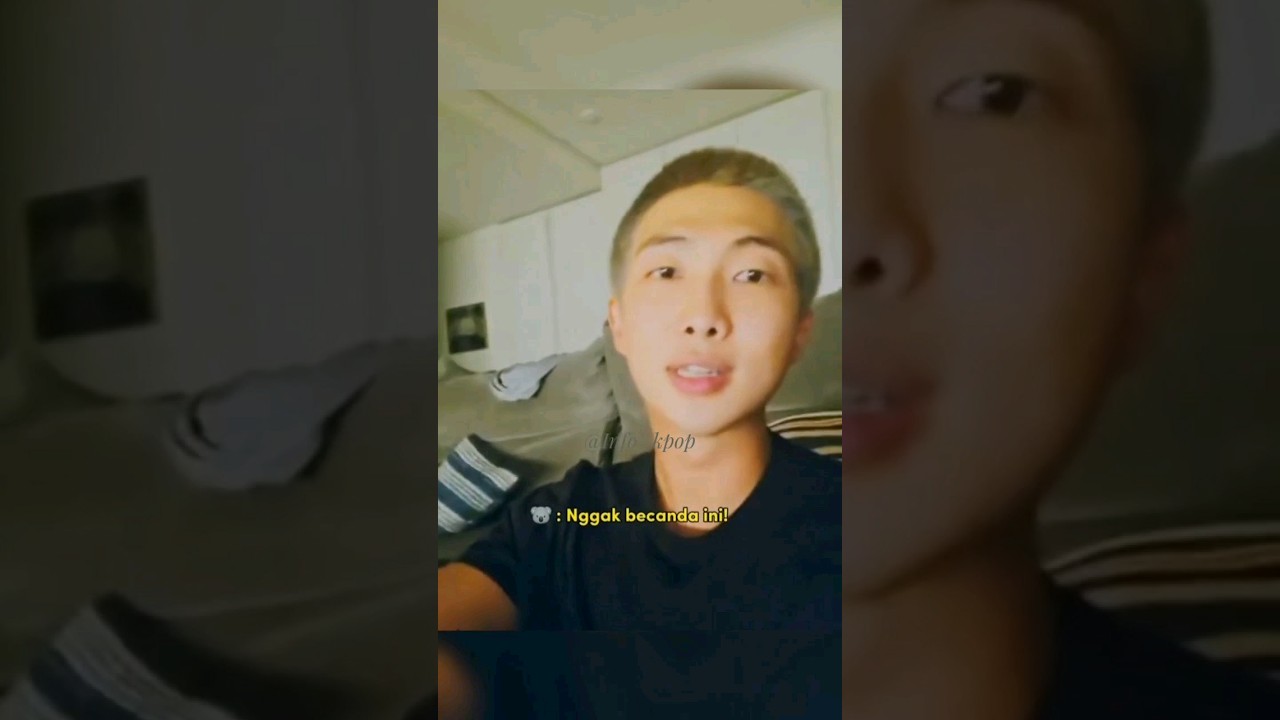 Namjoon dengan pengakuannya #rm #kimnamjoon #weverselive