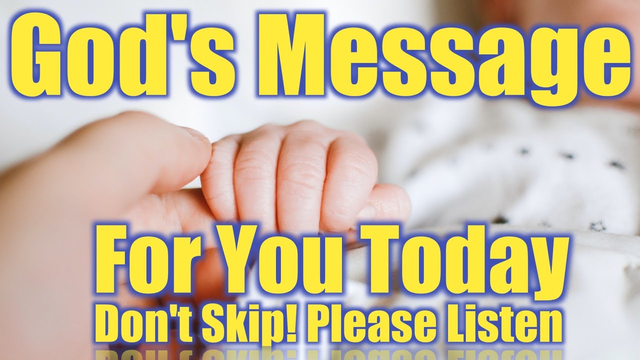 GOD'S MESSAGE FOR YOU |🥰💌🥰 God Wants You To Hear This Today | God message for me today | God message