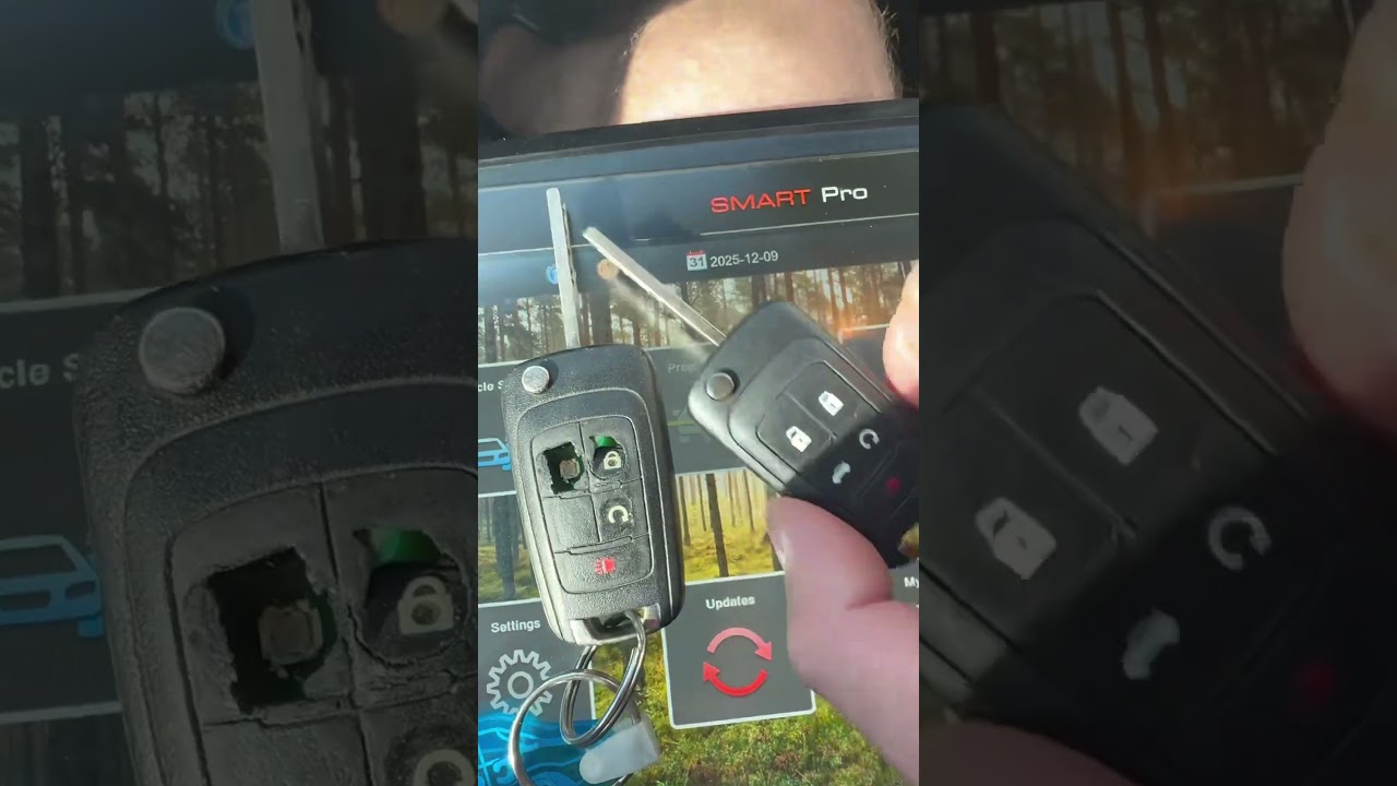 2012 Chevy equinox new flip remote key not an instructional video #allockandkeyco #locksmithlife ￼