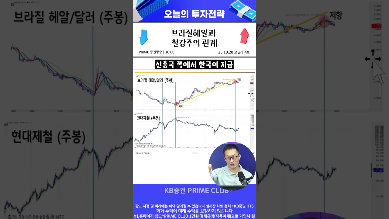 브라질 해알화와 철강주의 관계 #철강주 #현대제철