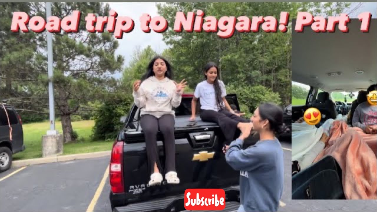 A road trip to Niagara Falls with family | PART 1