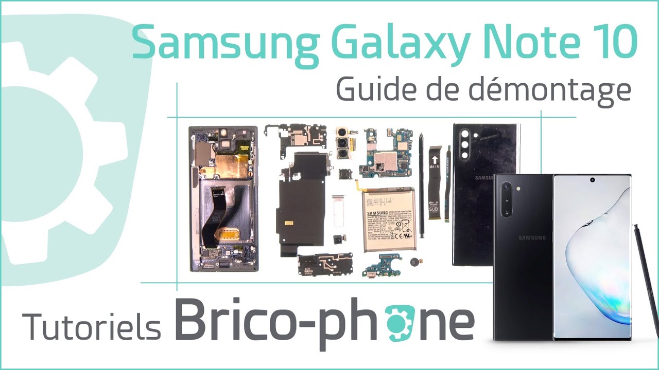 Samsung Galaxy Note 10 : Guide de démontage