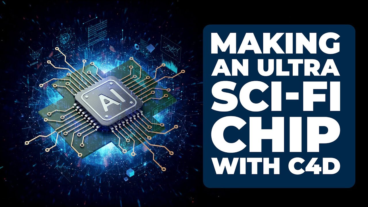 Making an Ultra Sci Fi Chip with C4D
