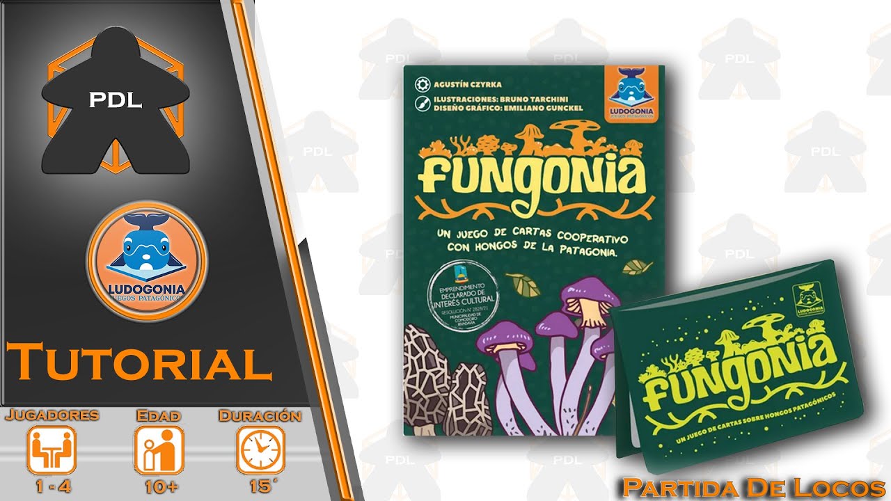 Fungonia. investigando hongos patagónicos ¿cómo se juega? | Ludogonia | Czyrka - Tarchini | PDL |