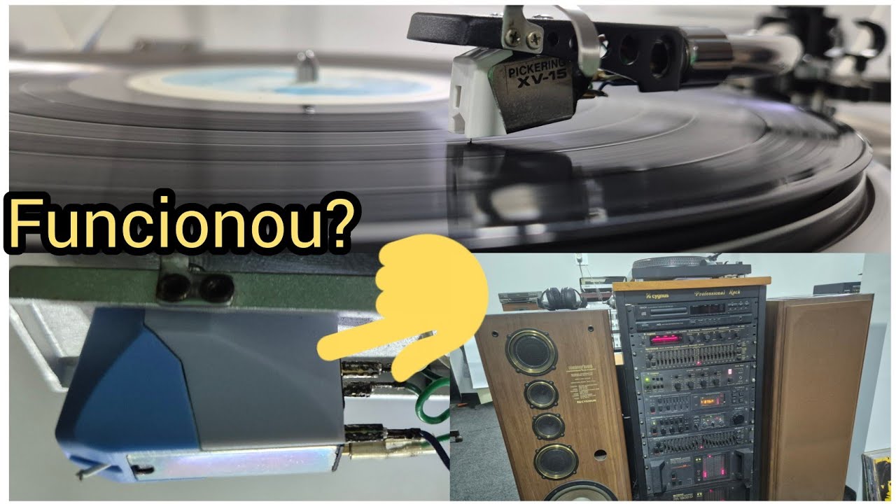 Teste de capsula p toca discos