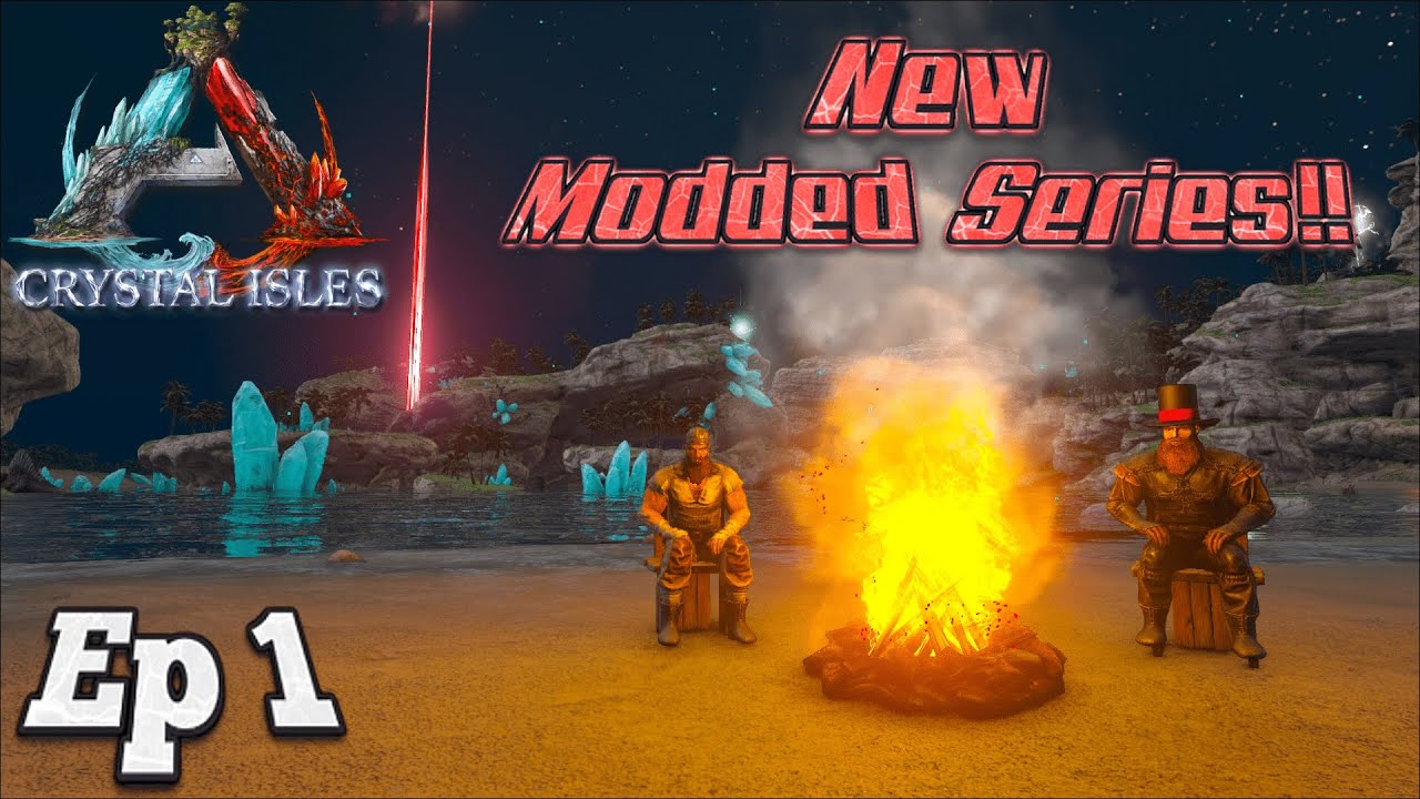 New Ark, New Mods! | Ark: Crystal Isles | Modded Series | Episode 1