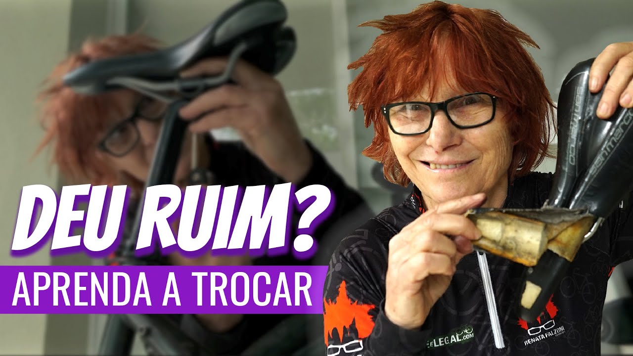 COMO TROCAR O SELIM DA BICICLETA