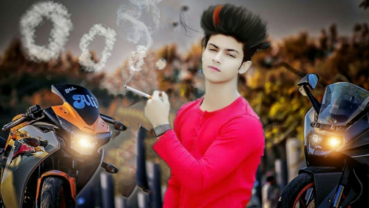 Picsart 🚭 smoking  Effect | Picsart Editing Tutorial | Picsart Photo editing