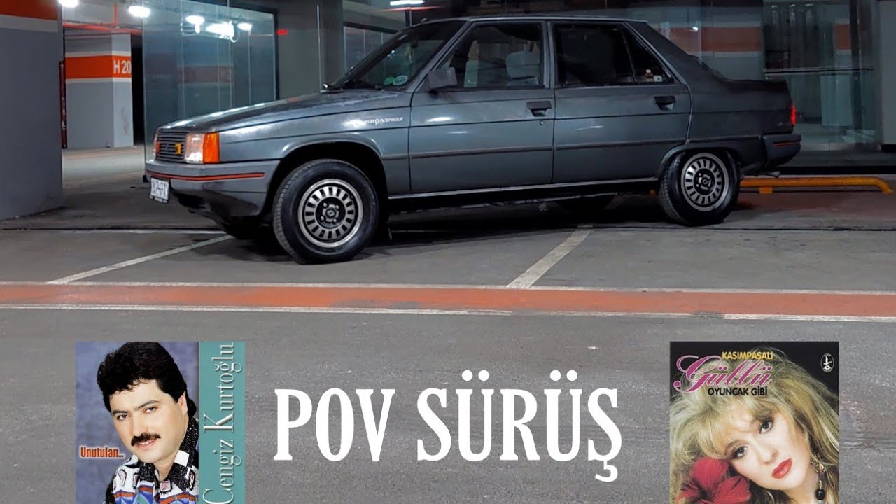 CENGİZ KURTOĞLU,GÜLLÜ EŞLİĞİNDE GÜNDÜZ POV SÜRÜŞ RENAULT 9 OKULA GİTME ARABA KAÇIRMA