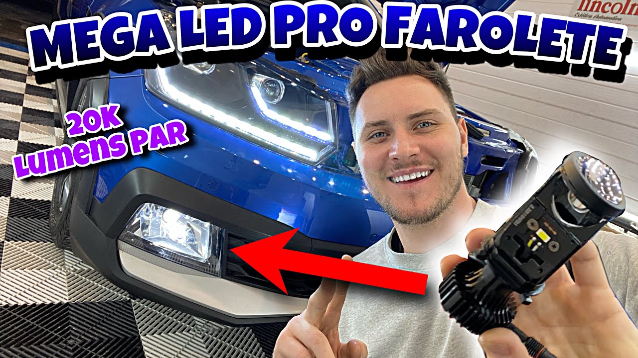 LED E PROJETOR EMBUTIDO FUNCIONA?? (Farolete Da Saveiro)