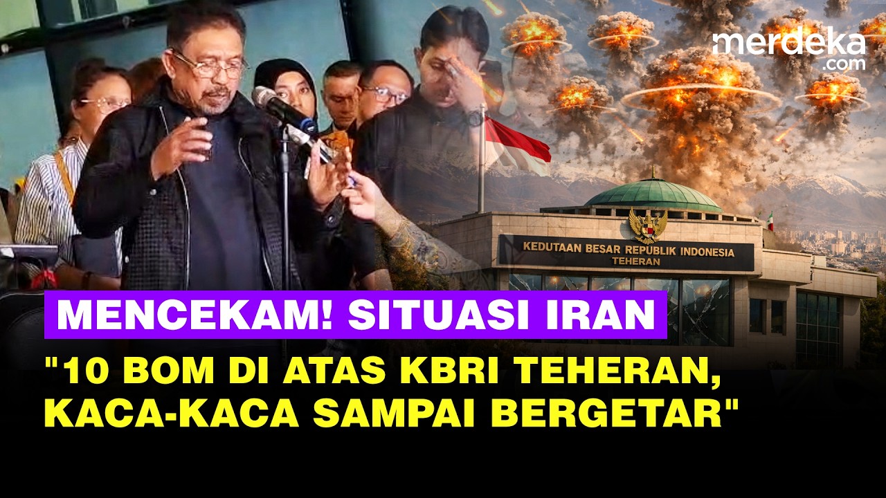 WNI dari Iran Ceritakan Detik-Detik Evakuasi Mencekam: Ada 10 Bom, Kaca-Kaca Bergetar
