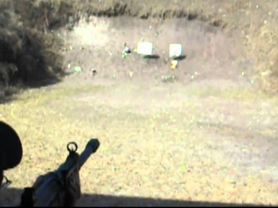 Tromix Saiga 12 shotgun with slug vs tomato soup can